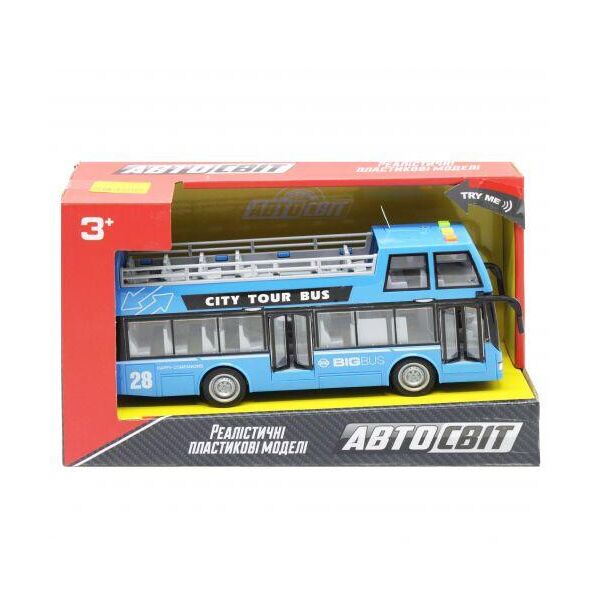 

Автобус "Автосвіт", голубой AS-2627