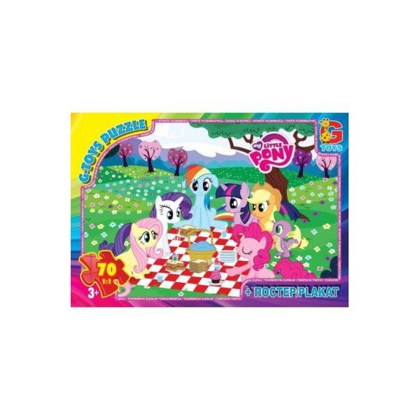 

Пазлы "My little Pony: пикник", 70 эл MLP008
