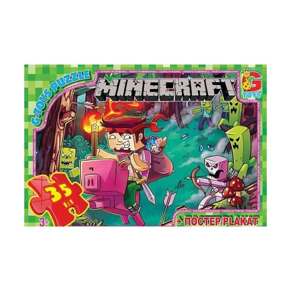 

Пазлы "Minecraft: побег", 35 эл MC776