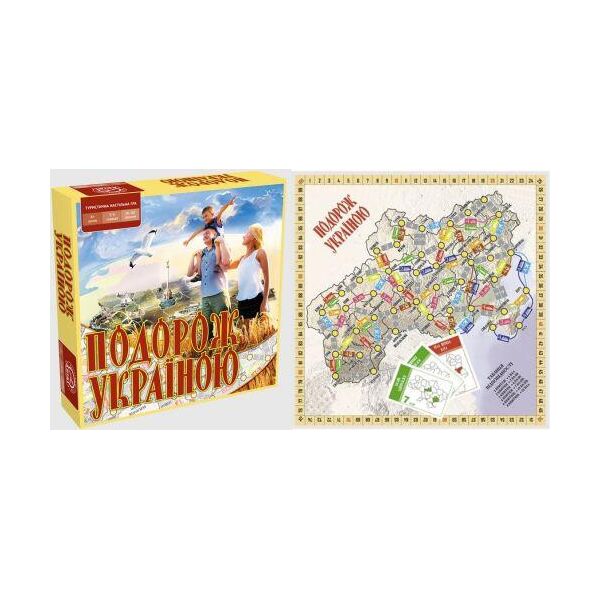 

Настольная игра "Путешествие по Украине" 20757