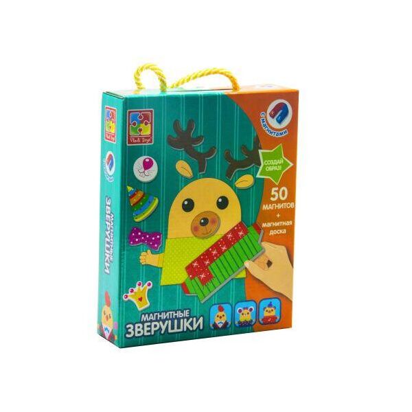 

Магнитная игра "Зверушки" (рус) VT3702-10