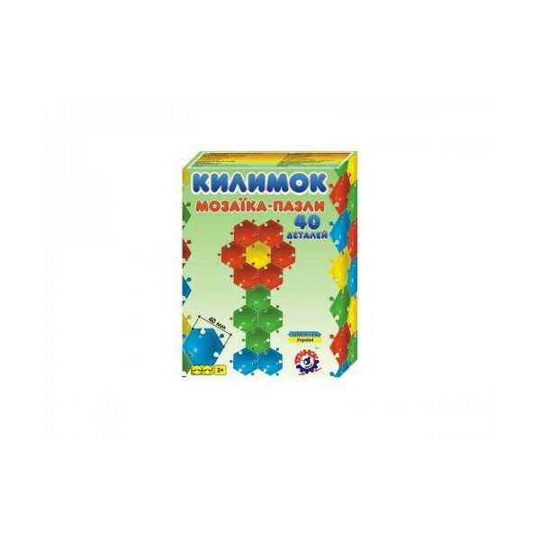 

Мозаика-пазл "Коврик" (40 элементов) 2940