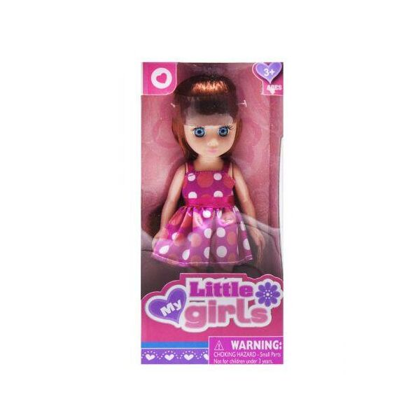 

Кукла "Little girls" (малиновый) 63007A