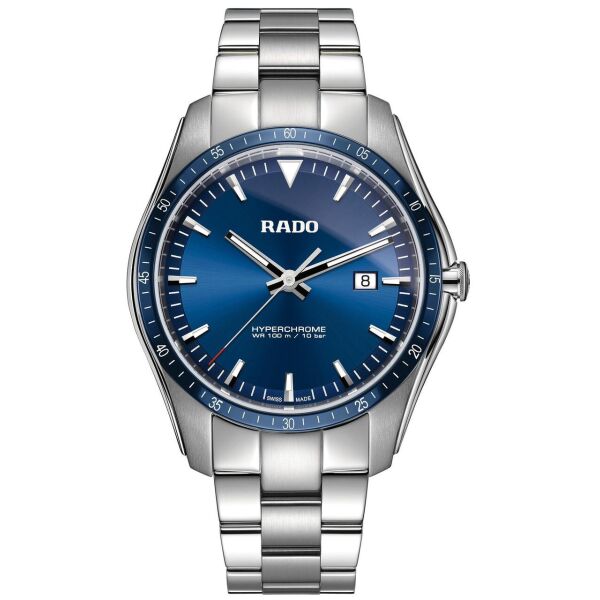 

Часы наручные мужские RADO HYPERCHROME 01.073.0502.3.020/R32502203, кварц, сталь - керамика, водозащита 100WR
