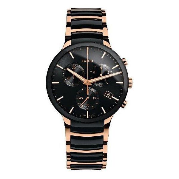 

Часы наручные мужские RADO CENTRIX CHRONOGRAPH 01.312.0187.3.017/R30187172, кварц, сталь - керамика