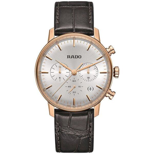 

Часы-хронограф наручные мужские RADO COUPOLE CLASSIC CHRONOGRAPH 01.289.3911.2.112/R22911125 кварцевые