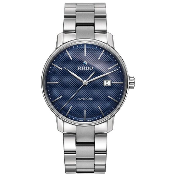 

Часы наручные мужские RADO COUPOLE CLASSIC AUTOMATIC 01.763.3876.4.220/R22876203 с автоподзаводом, на браслете