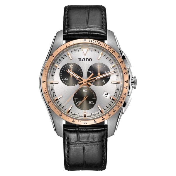 

Часы наручные мужские RADO HYPERCHROME 01.312.0259.3.110/R32259105 с хронографом и тахиметром