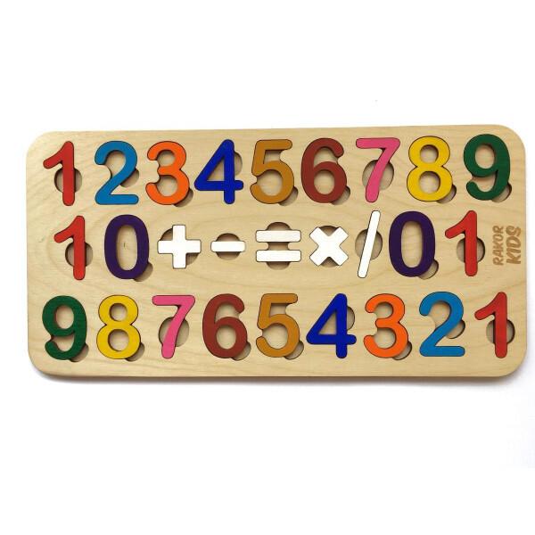 

Пазл Racor Цифры Цветной 360х180х80 (R10014)