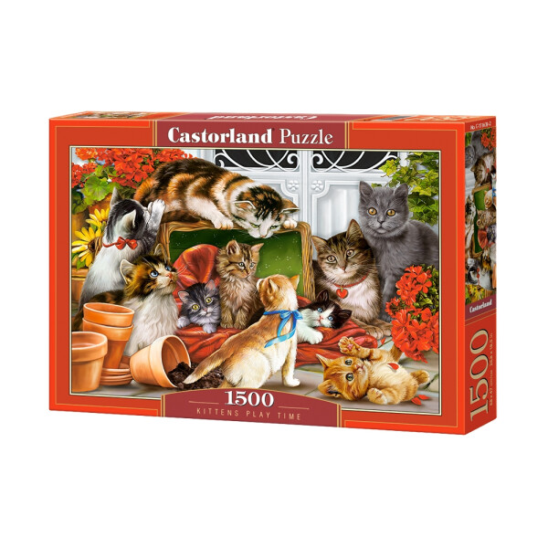 

Пазлы Castorland "Игривые котята" С-151639 1500 элементов (44671)