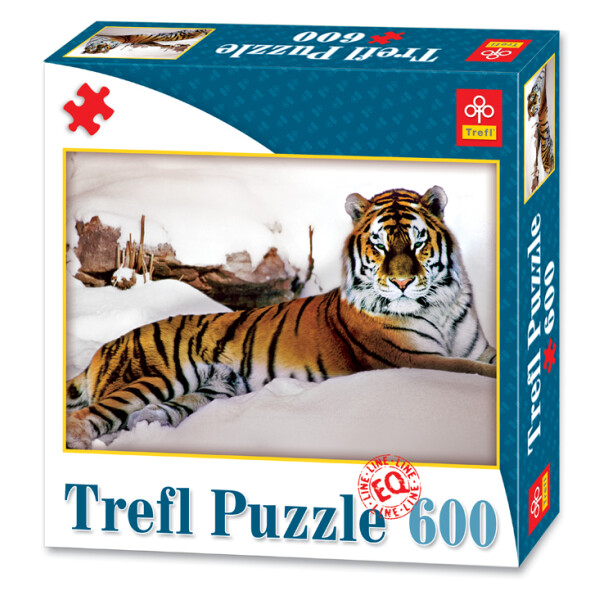 

Пазлы Trefl 89007 "Тигр" 600 элементов (43604)
