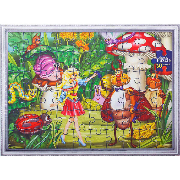 

Магнитные пазлы Dankotoys "Дюймовочка" Mg60-02-05 60 элементов (43975)