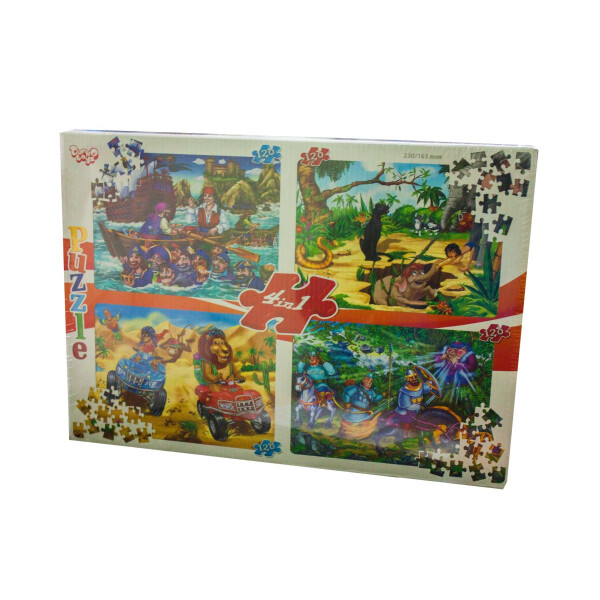 

Пазлы Dankotoys 4 в 1 К120-03-02 120 элементов (40821)