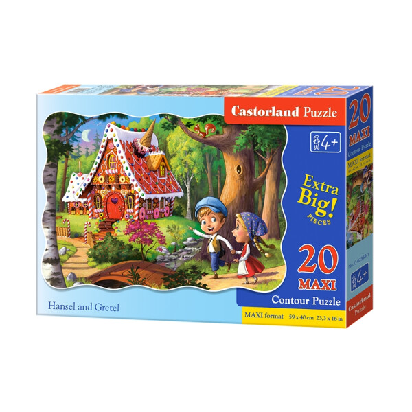 

Пазлы Castorland Макси "Гензель и Гретель" С-02368 20 элементов (38305)