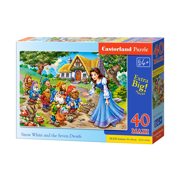 

Пазлы Castorland "Белоснежка и семь гномов" В-040247 maxi 40 элементов (38311)