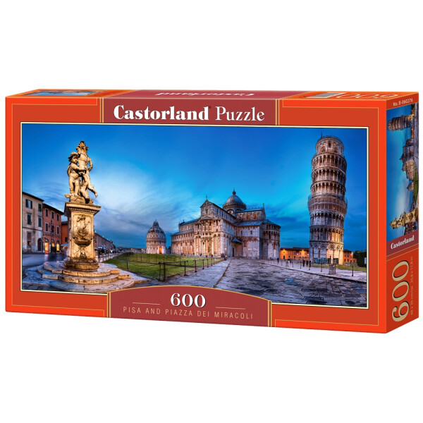 

Пазлы Castorland "Пиза и Пьяцца дей Мираколи, Италия" B-060276 600 элементов (38269)