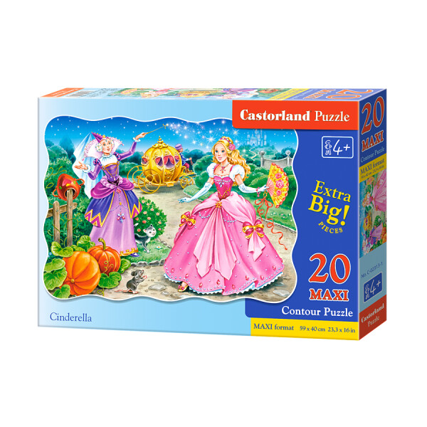 

Пазлы Castorland Макси "Золушка" С-02313 20 элементов (38300)