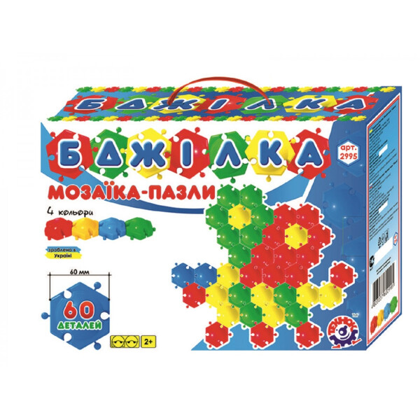 

Мозаика-пазлы Технок "Пчёлка" 2995 60 деталей (11164)