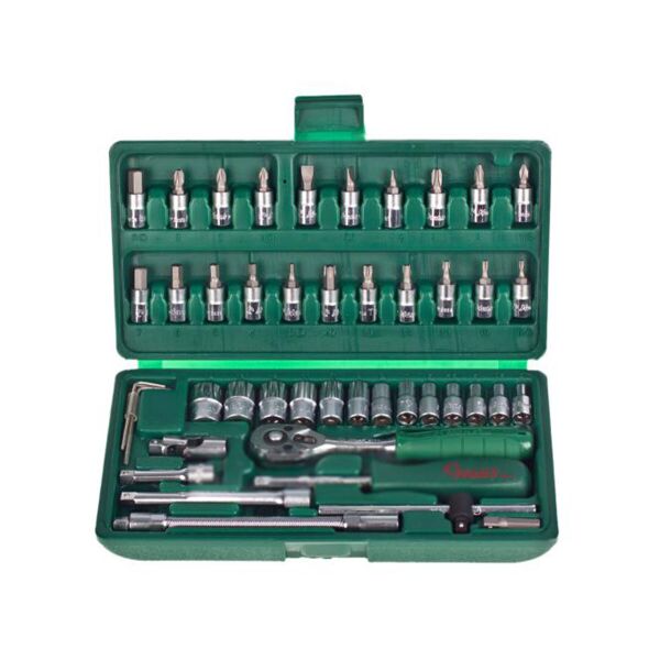 

Набор головок 1/4" 46 предметов HANS 2646MB