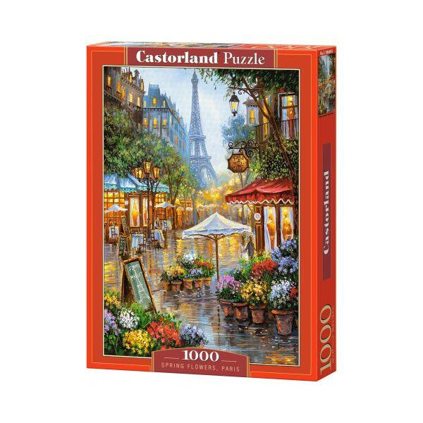 

Пазл Castorland Улочки Парижа Spring flowers Paris 1000 элементов С-103669 (tsi_44640)