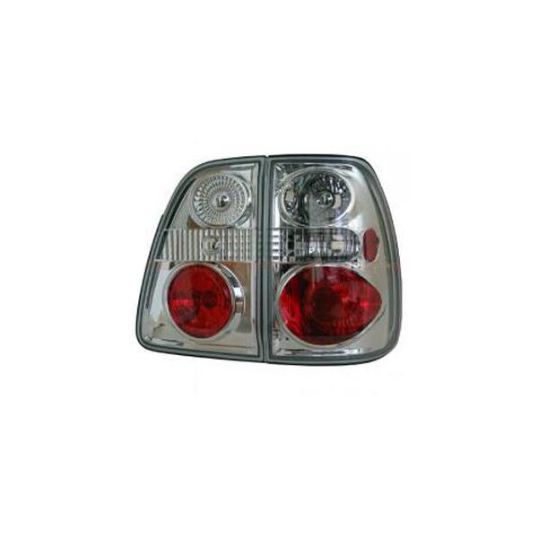 Дополнительные светодиодные LED фары-стоп Toyota Land Cruiser 100 98-04 Crystal
