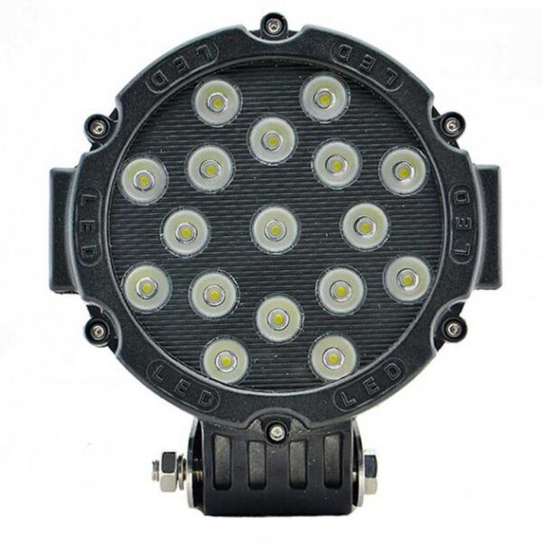 

Дополнительные светодиодные фары LED Лидер 103-51W 51W круглые дальний