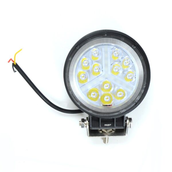 

Дополнительные светодиодные фары LED Лидер 4062 36W круглые+повторитель поворота дальний
