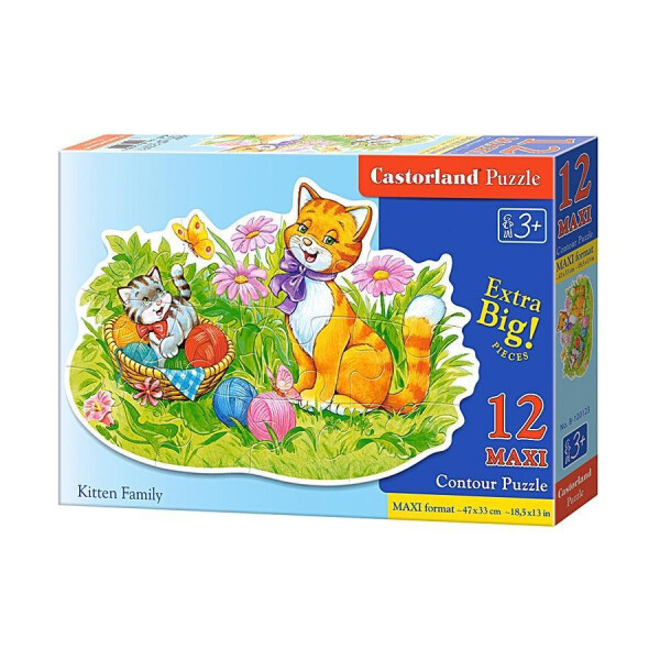 

Пазл Castorland Кошачая семья maxi 12 элементов 123 (tsi_25308)