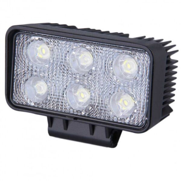 

Дополнительные светодиодные фары LED Лидер 09-18W 18W прямоугольные дальний