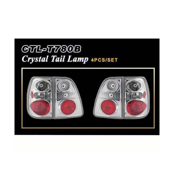 

Дополнительные светодиодные фары-стоп Toyota Land Cruiser 100 98-04 Crystal