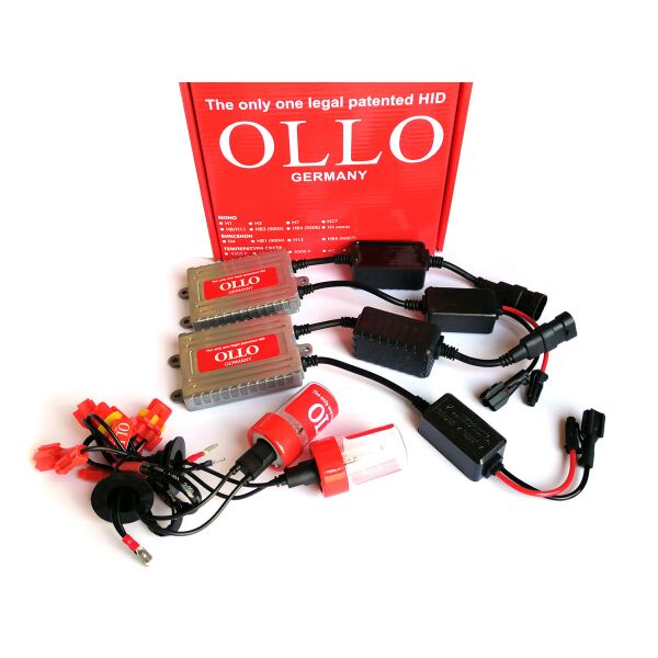 

Комплект ксенона Ollo H1 6000K 12V 55W Germany