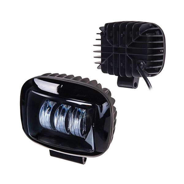 

Дополнительные светодиодные фары LED Лидер WL-F1B CREE-3 SP 30W черные прямоугольные ближний