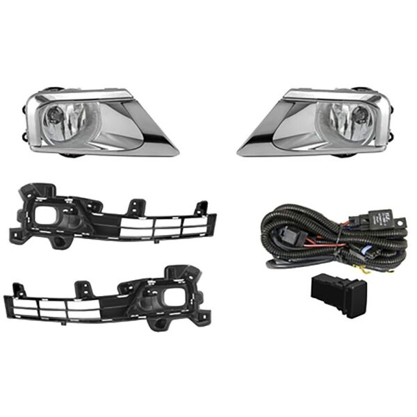 

Противотуманные фары Toyota LC FJ200 2016- TY-908B с проводкой