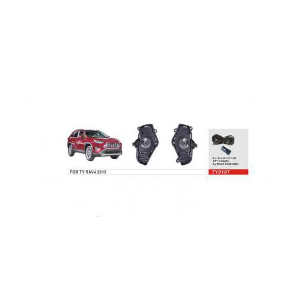 

Противотуманные фары Toyota RAV-4 2018 TY-9107-W с электропроводкой