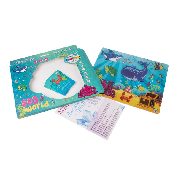 

Кристальный пазл Home-ABC SEA world К-0019 35 мм х 150 мм х 7 мм Разноцветный (39-SAN013)
