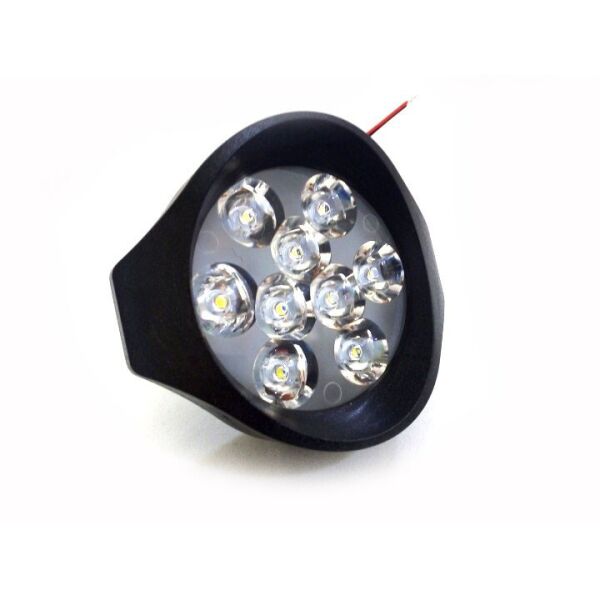 

Дополнительные светодиодные фары LED Лидер 166-27W 27W круглые дальний