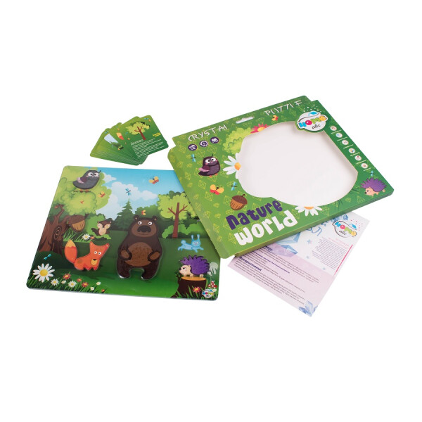 

Кристальный пазл Home-ABC Nature world К-0021 35 мм х 150 мм х 7 мм Разноцветный (39-SAN015)