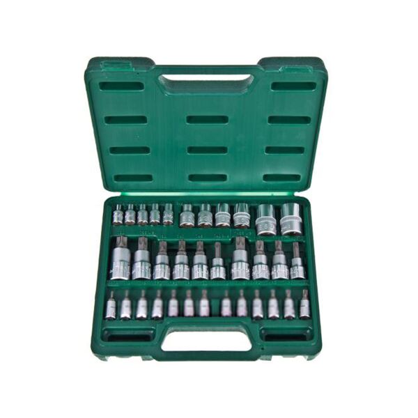 

Набор головок TORX 34 предмета HANS 9634T