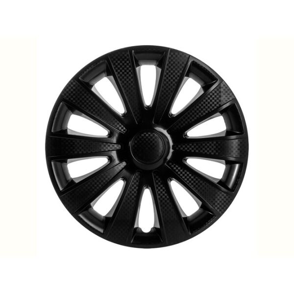

Авто колпаки для дисков на колеса R15 черные Karat
