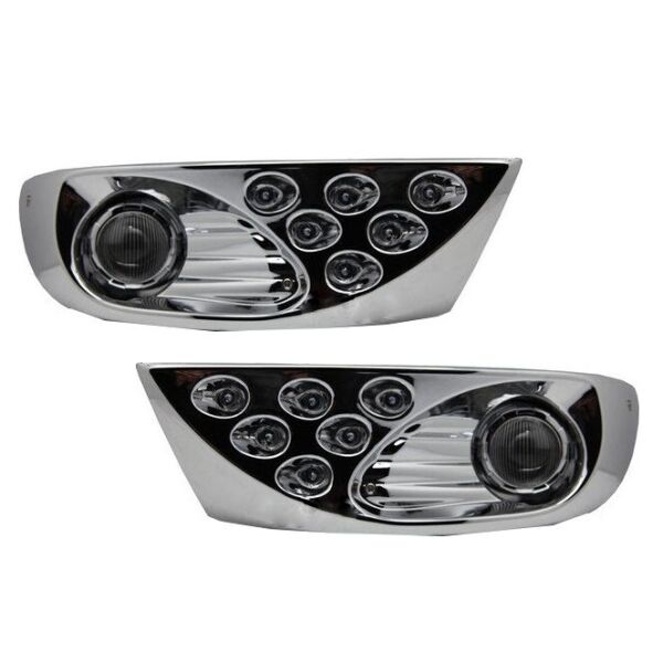 

Противотуманные фары Toyota Prado 120/TY-085E chromе/эл.проводка