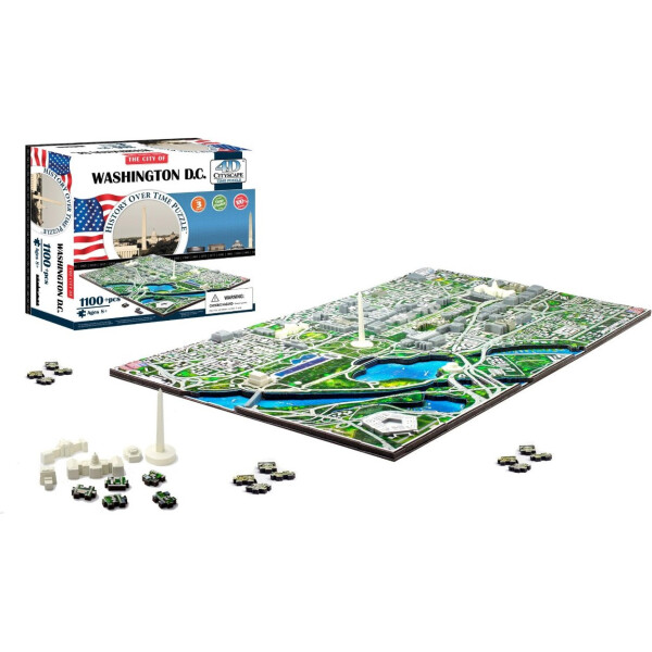 

Пазл 4d Cityscape Вашингтон США (1345438)