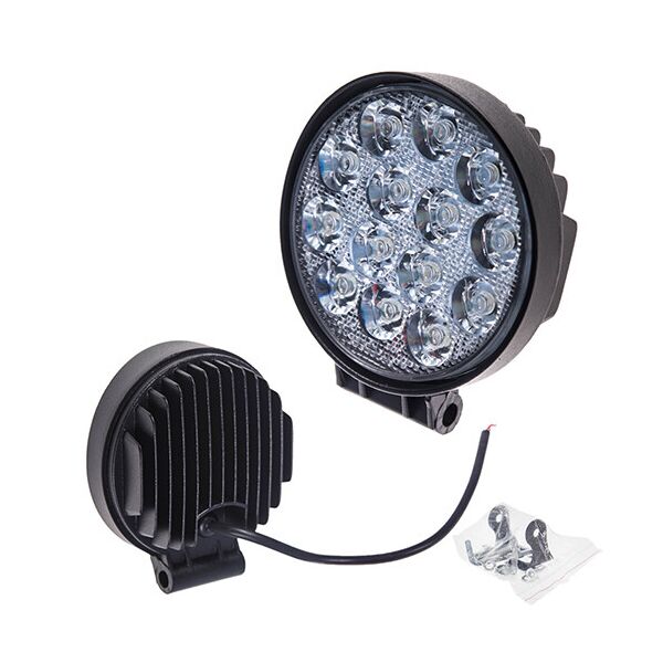 

Дополнительная светодиодная фара прожектор Vitol LML-K1042F E Spot 28W круглые дальний
