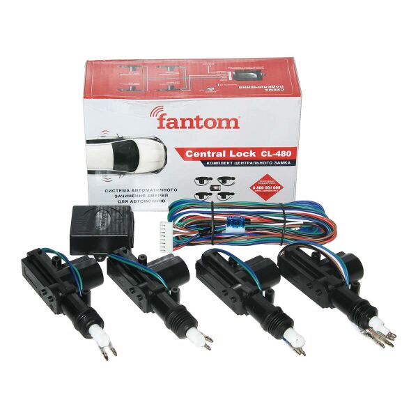 

Комплект центрального замка авто Fantom CL-480