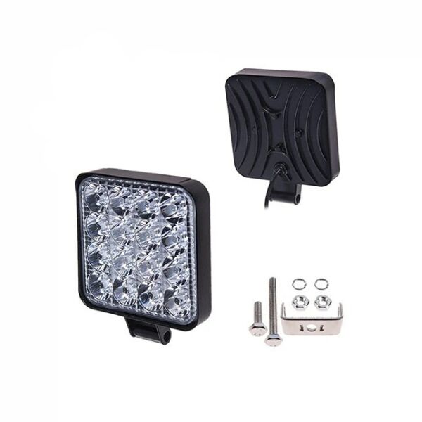 

Дополнительные светодиодные фары LED Vitol NEN 10463 48W 16Led квадратные ближний