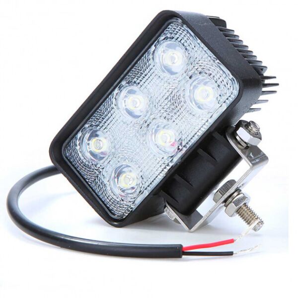 

Дополнительные светодиодные фары LED Лидер 09-18W 18W прямоугольные ближний