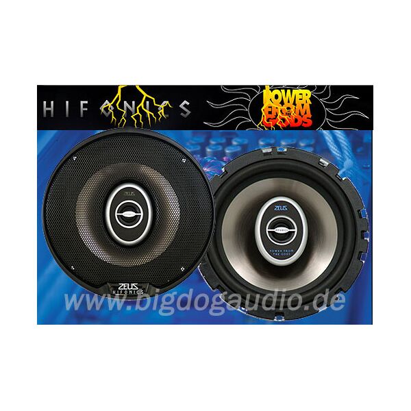 

Колонки в машину 16 см Hifonics Zeus ZS 62 CX