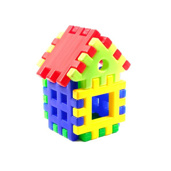 

Конструктор пазл Toys Plast Домик 9 элементов (TOY-17036)