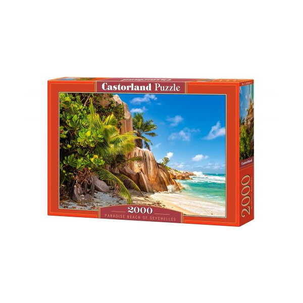 

Пазлы Castorland Райский пляж Сейшелы 2000 эл (TOY-38290)