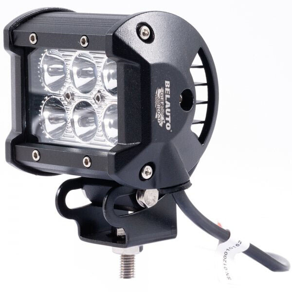 

Дополнительные светодиодные фары LED Белавто BOL0703F 18W квадратные ближний