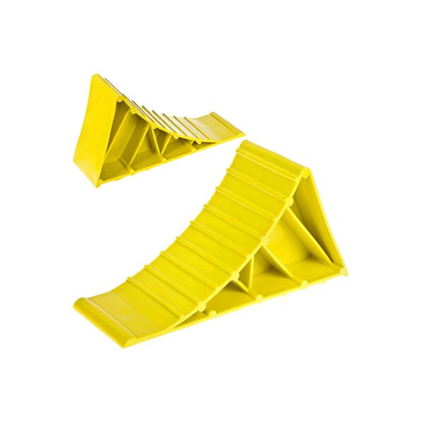 

Упор под колесо 220x110x80мм пластик желтый